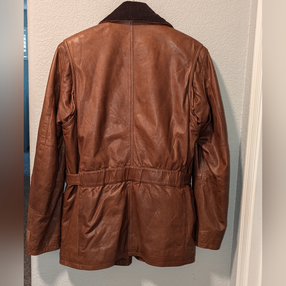 Barbour Brown Performance Jacket - Picture 2 of 16